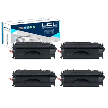 LCL 80A 80X CF280A CF280X 6900 Strán (4-Pack Black) Tonerom Kompatibilný pre tlačiareň HP LaserJet Pro 400 M401a/d/n/dn/dw