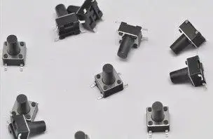 6x6x7mm 4pin SMD Hmatové Takt Mini Tlačidlo Prepnúť Micro Switch Momentálne 100ks/veľa