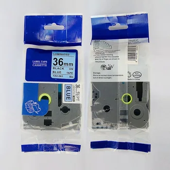 Kompatibilné 36 mm TZ označenie páska TZ-561 tze561 tz2-561 pásky tlačiareň etikiet pásky maker označenie páskou